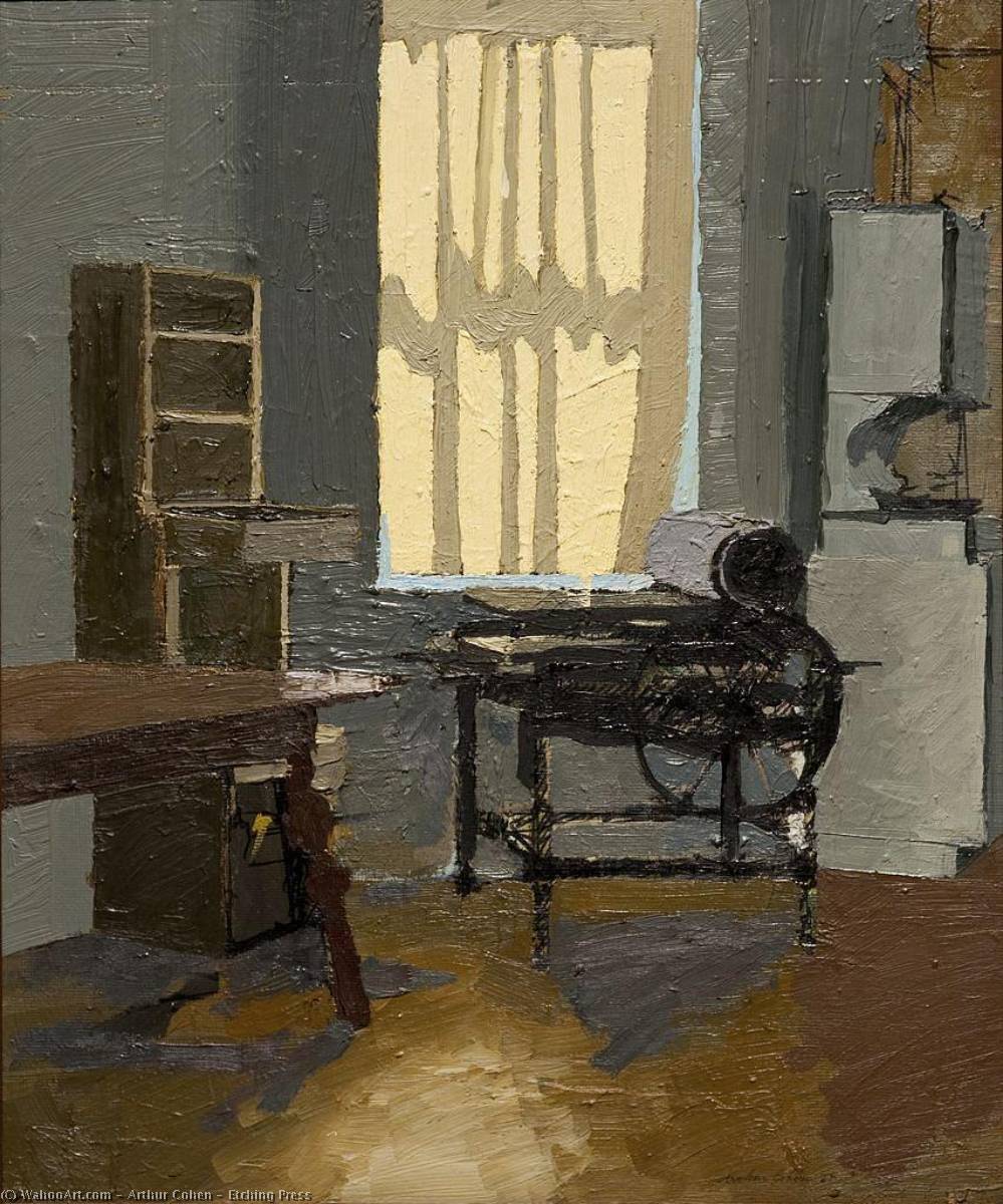 Etching Press — Arthur Cohen