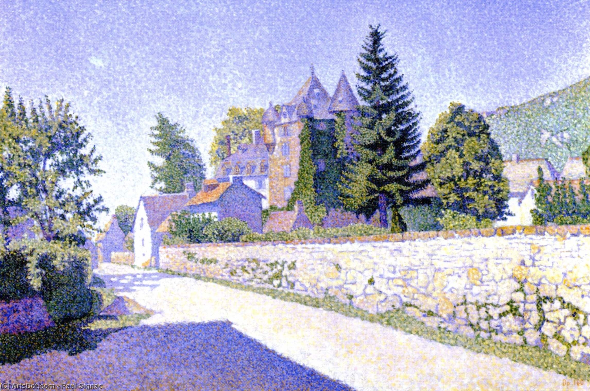 Complat-le-chateau. The Castle, Opus 160 — Paul Signac