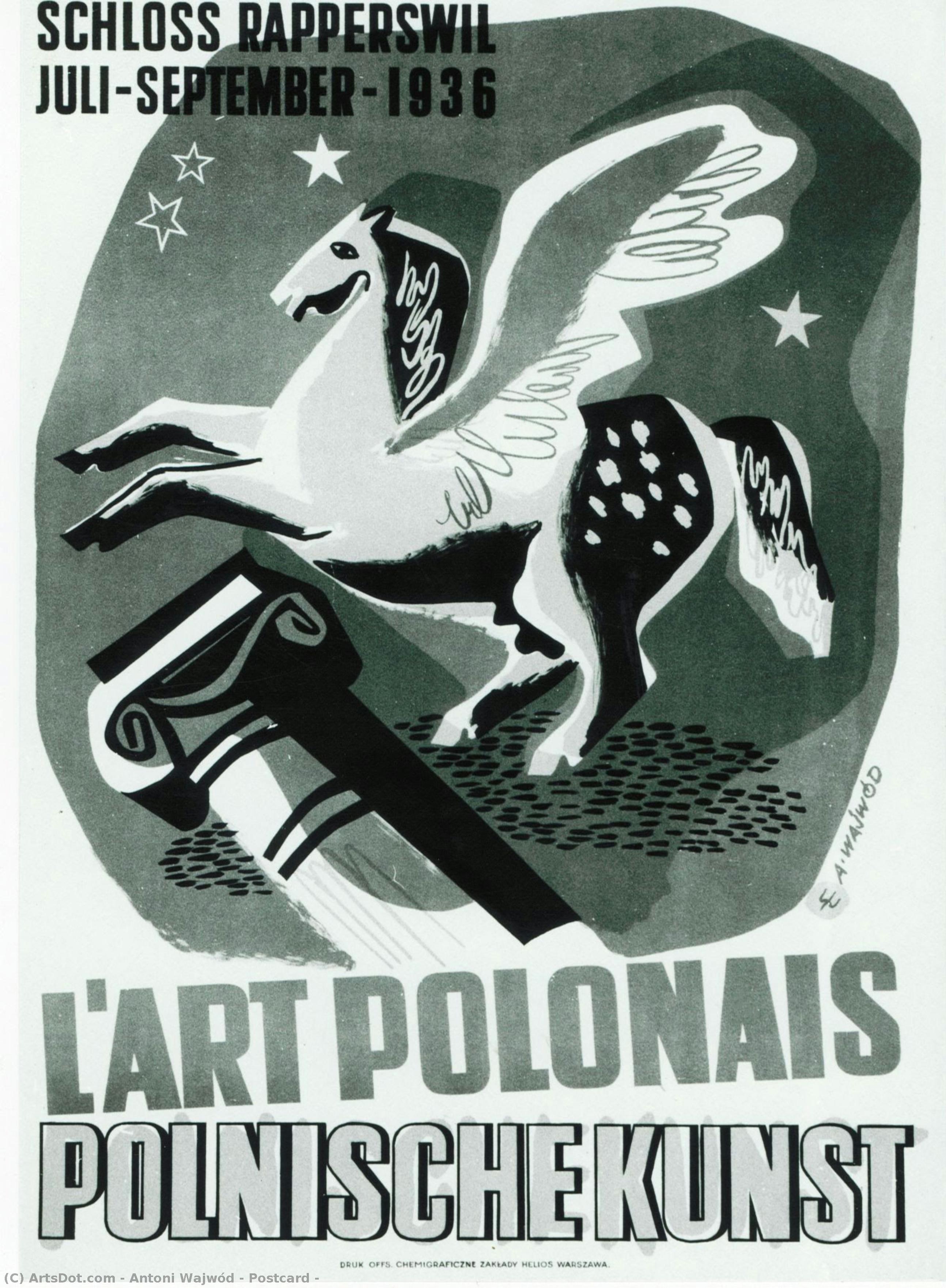 Postcard — Antoni Wajwód
