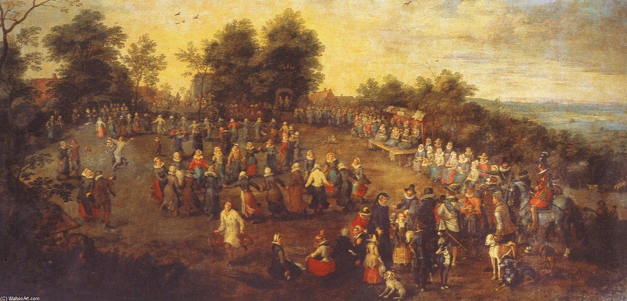 Country Feast For The Duke — Jacques Fouquier
