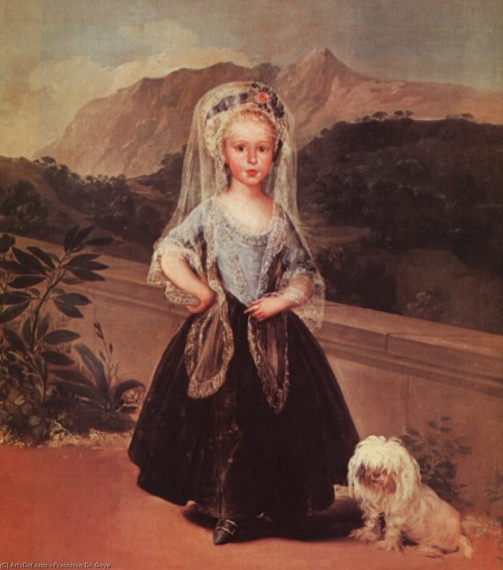Portait Of Maria Teresa De Borbon Y Vallabriga — Francisco José De Goya Y Lucientes