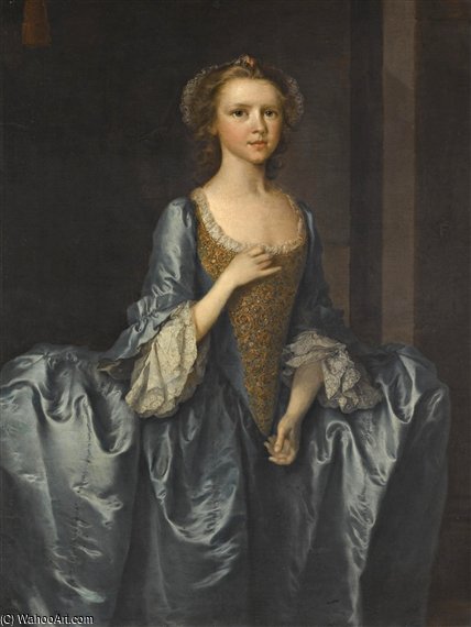 Portrait Of Mrs. Hibbert — Thomas Frye