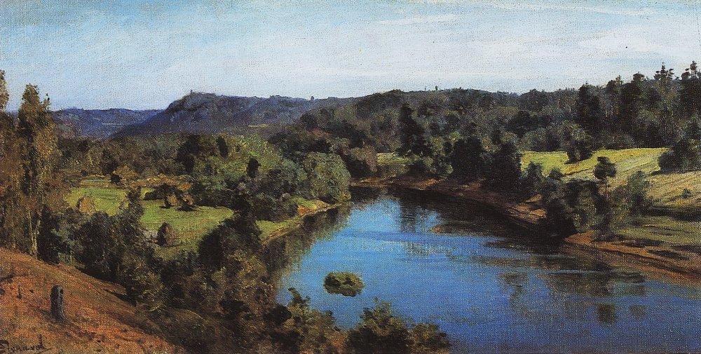 The River Oyat — Vasily Dmitrievich Polenov