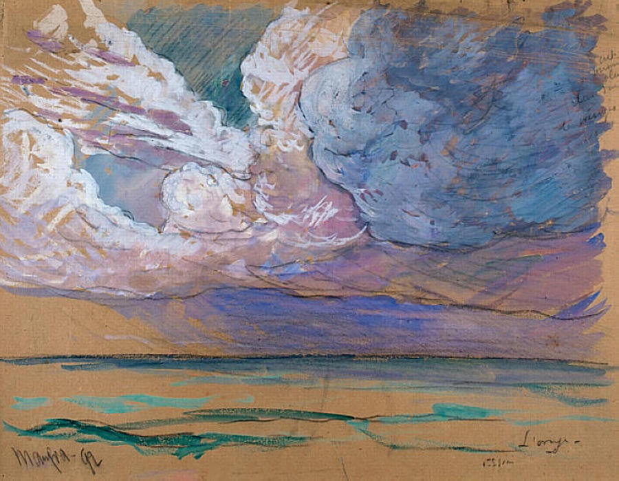 The Storm — Maxime Emile Louis Maufra