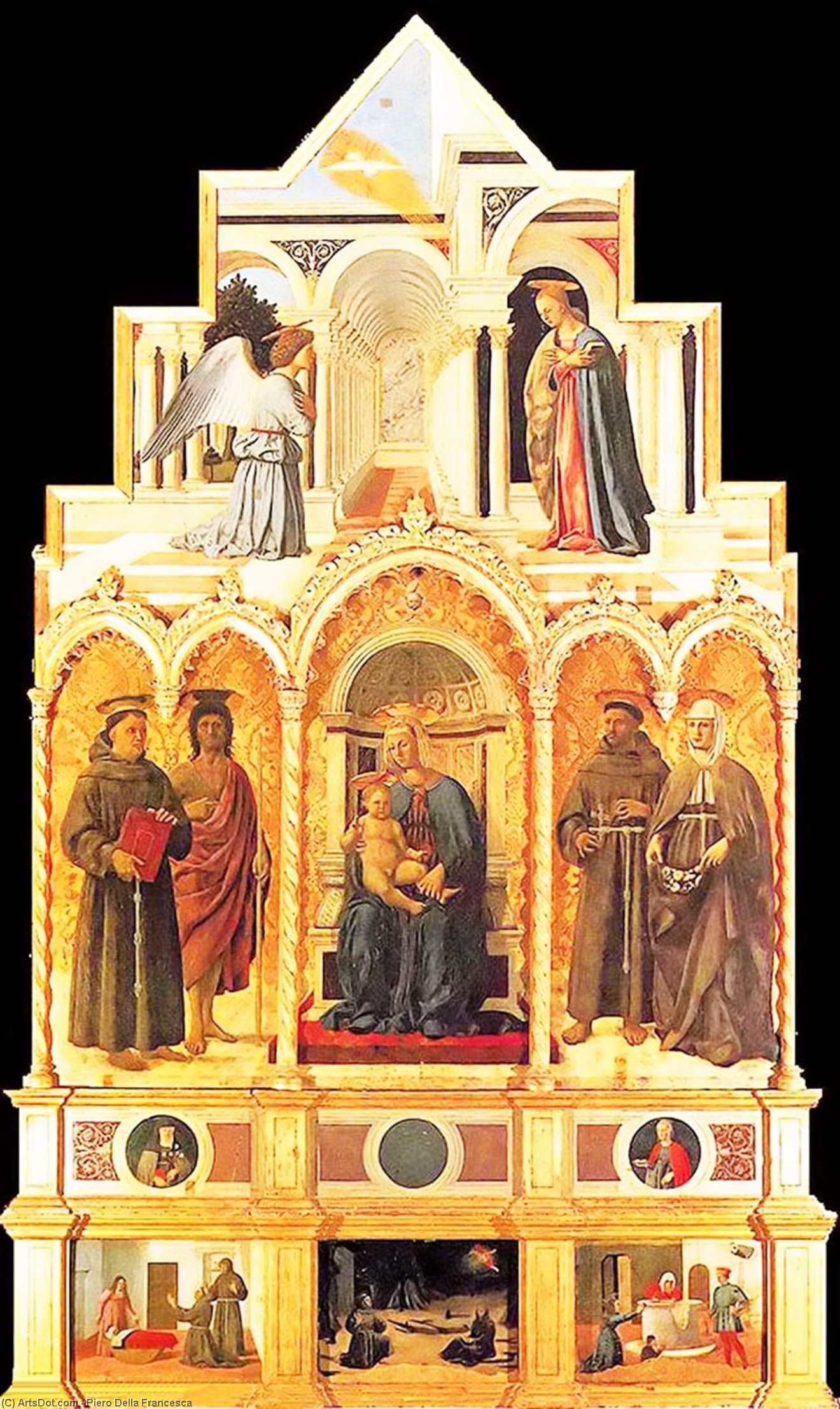Polyptych Of St. Anthony — Piero Della Francesca
