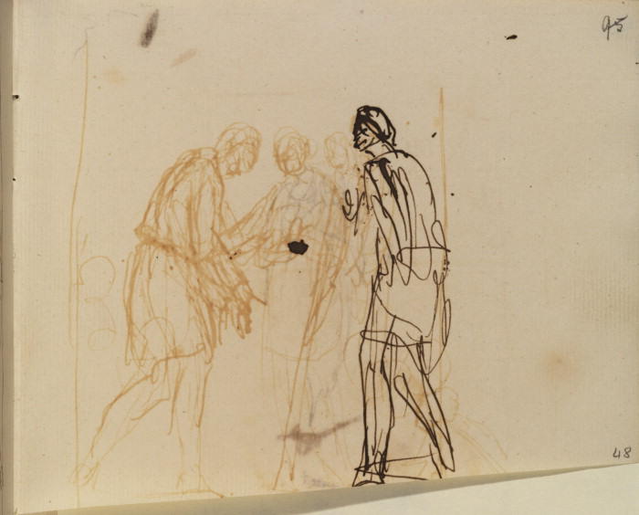 Page From A Sketchbook 22 — George Romney