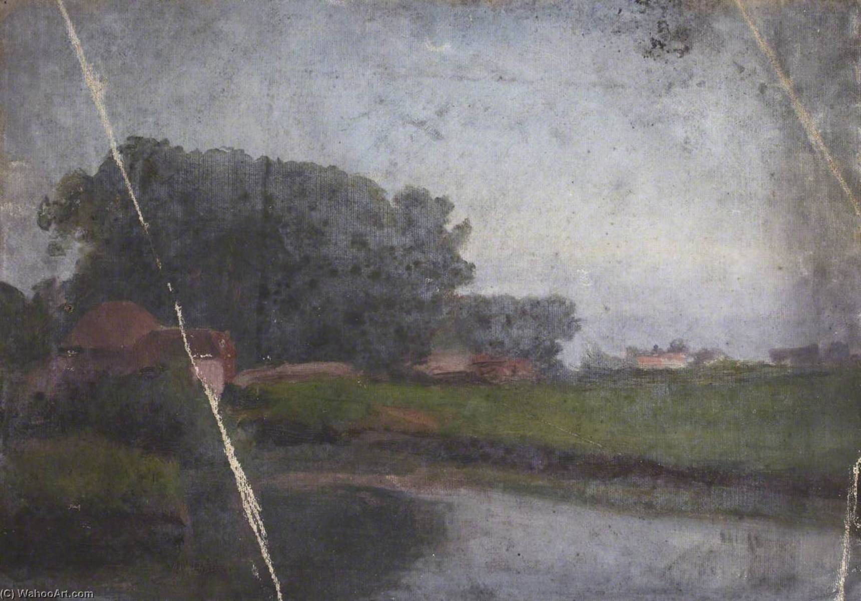 Landscape With Buildings — Thomas Stuart Smith