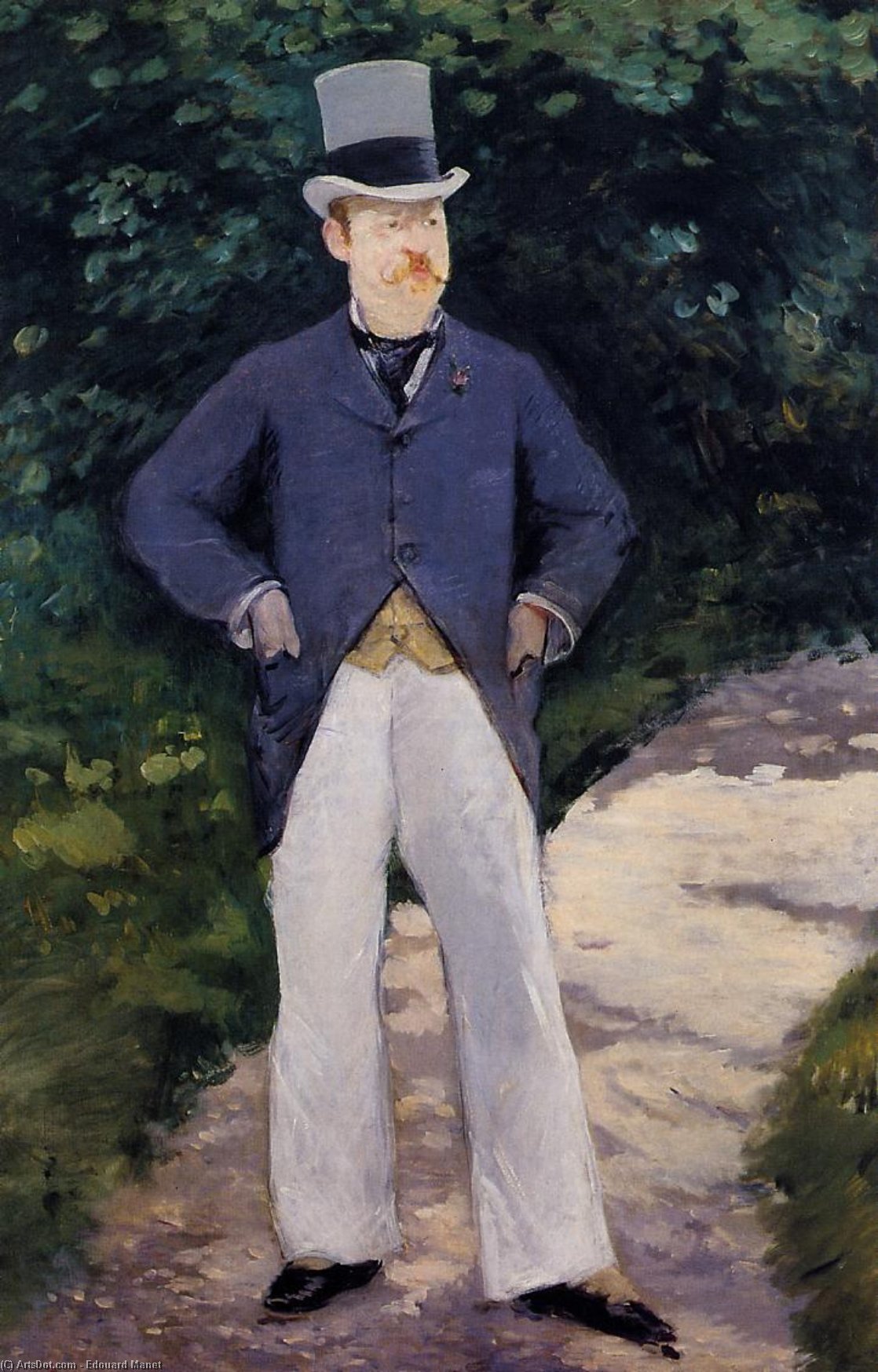 Portrait Of Monsieur Brun — Édouard Manet