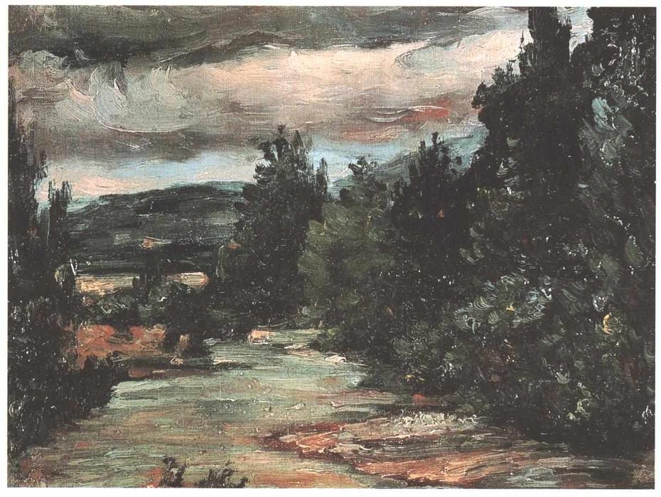 River In The Plain — Paul Cézanne