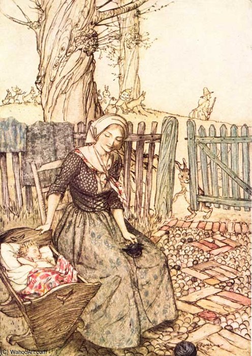 Baby Bunting — Arthur Rackham