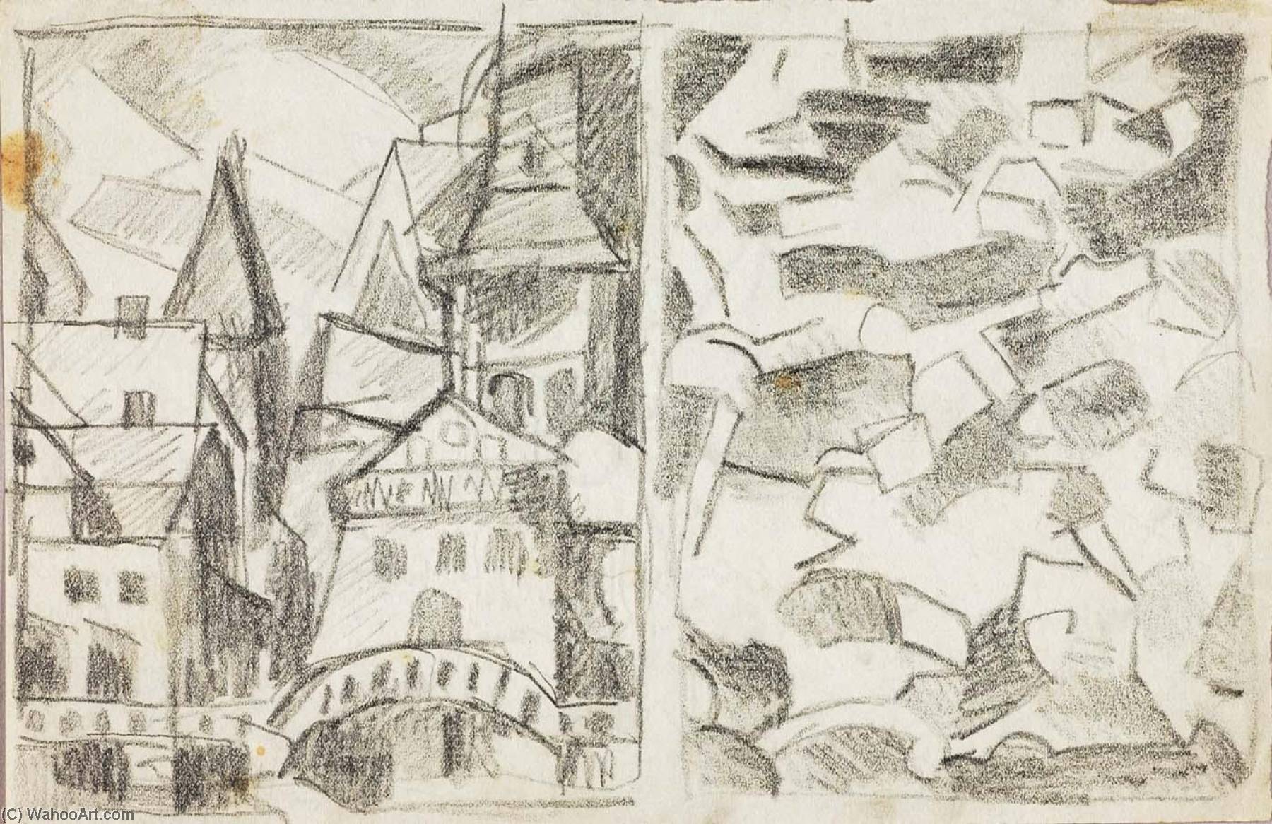 City Scene Abstract — Carl Newman