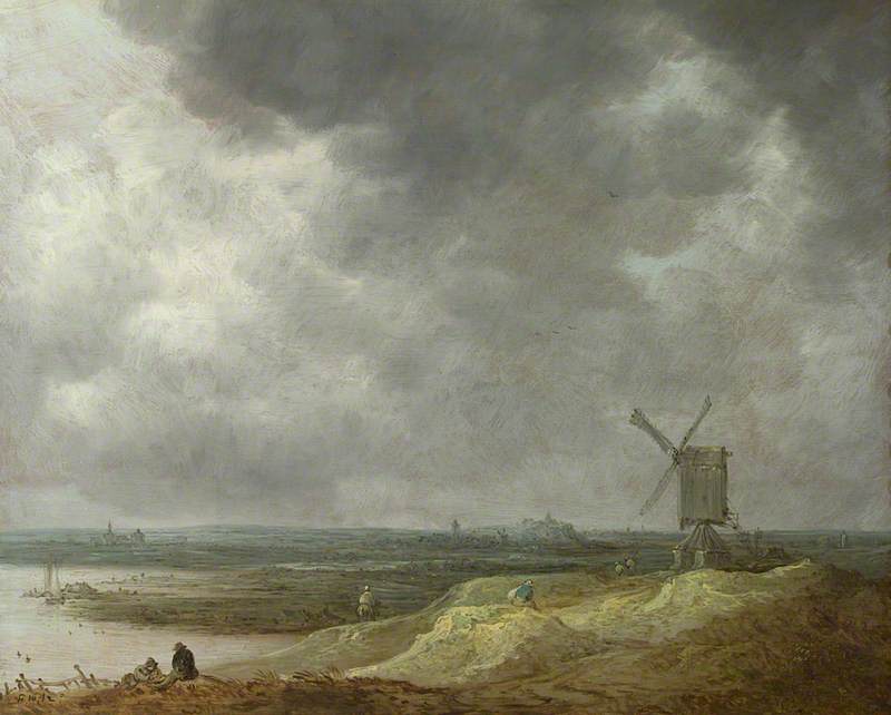 A Windmill By A River — Jan Josephszoon Van Goyen
