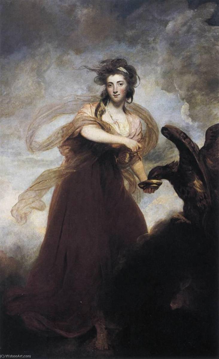 Mrs. Musters As Hebe — Sir Joshua Reynolds