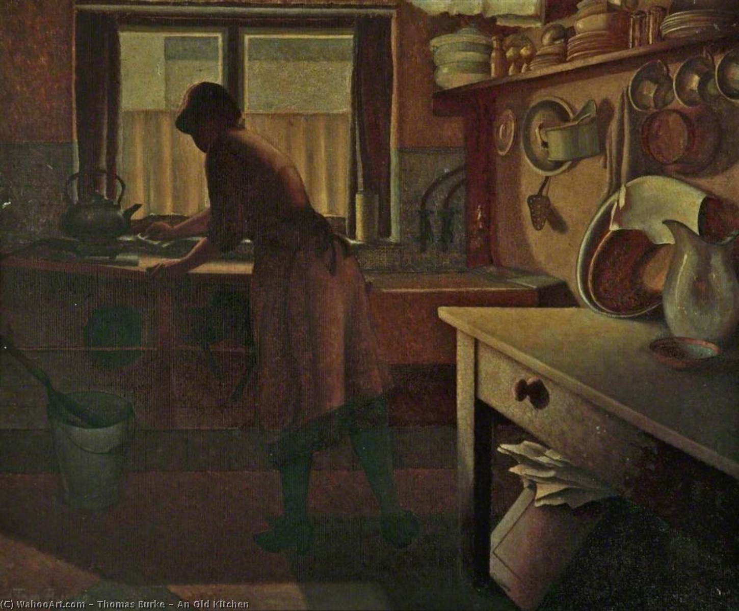 An Old Kitchen — Thomas Burke