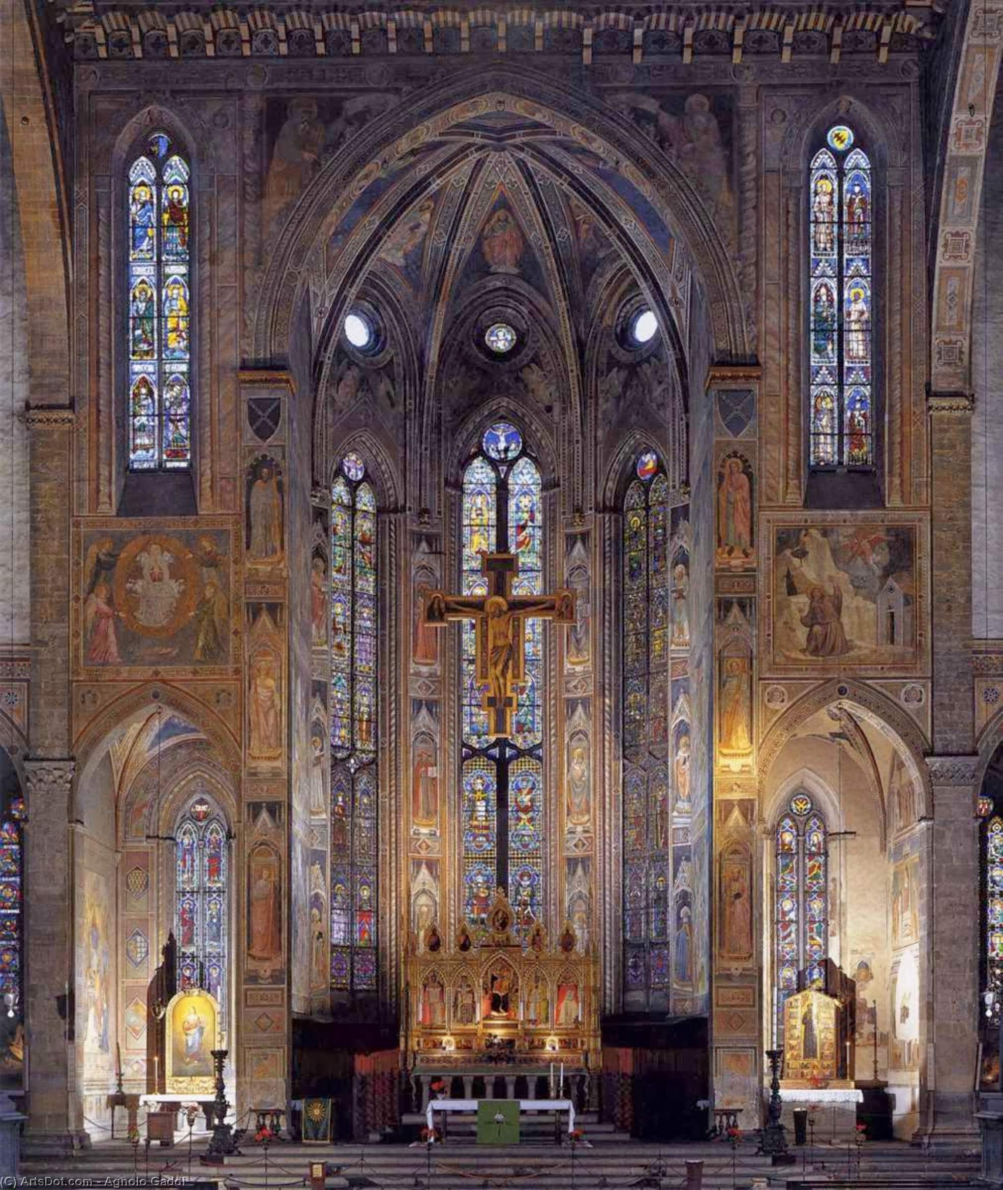 View Of The Interior — Agnolo Gaddi