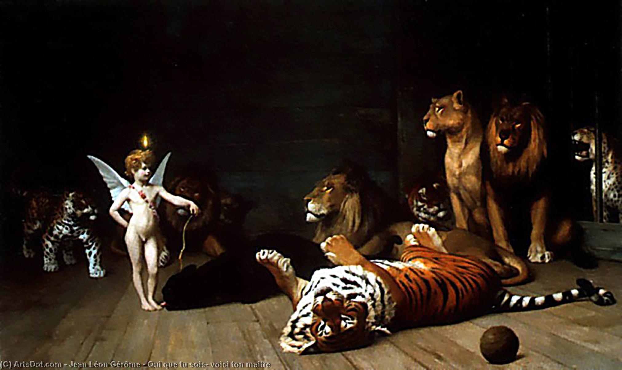 Qui Que Tu Sois, Voici Ton Maitre — Jean-léon Gérôme