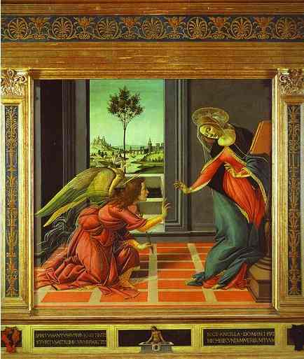 Cestello Annunciation — Sandro Botticelli