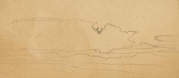 Cursory Sketch 7 — Nicholas Roerich