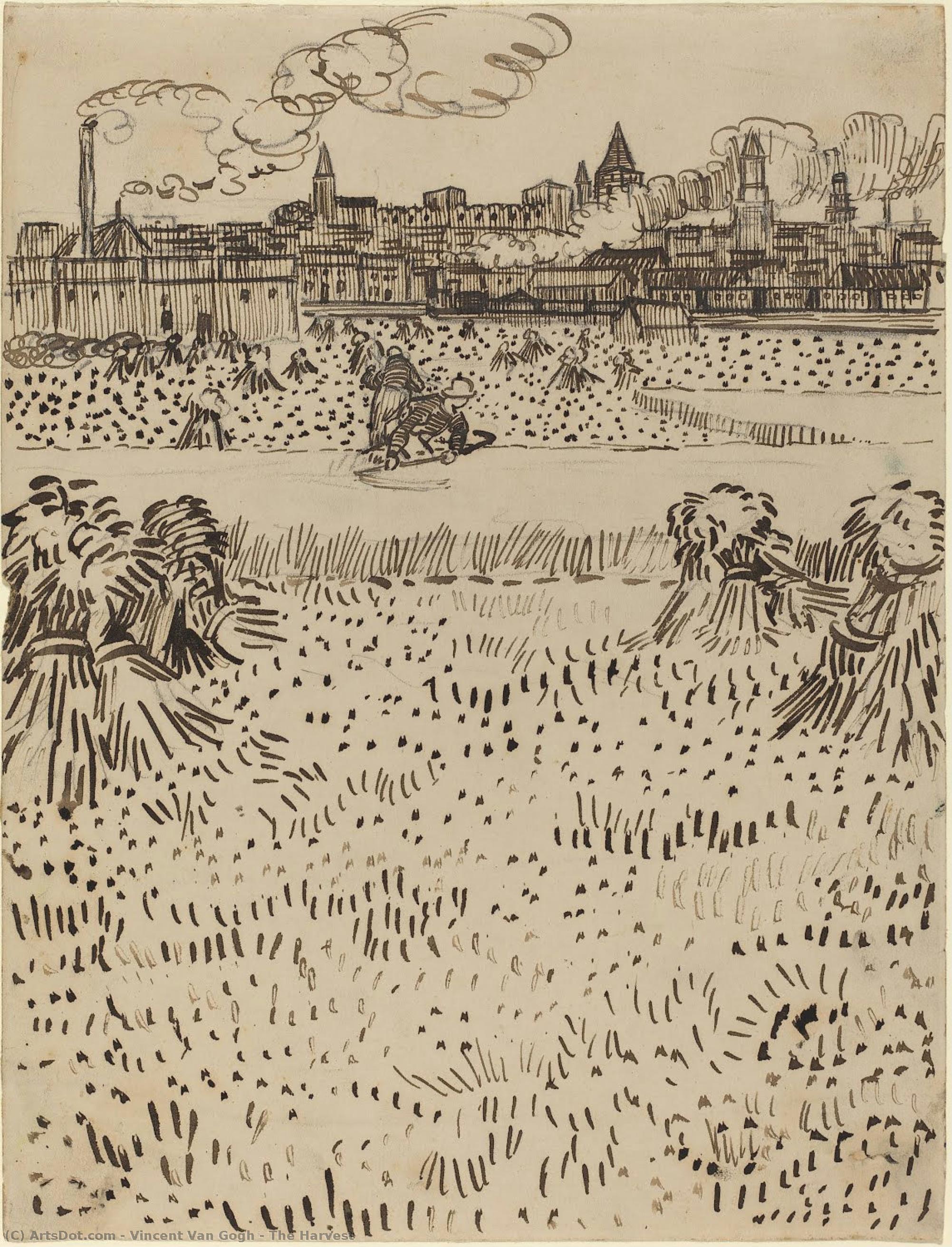 The Harvest — Vincent Willem Van Gogh
