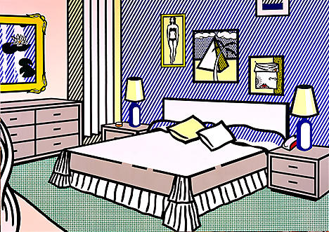 Interior With Water Lilies — Roy Lichtenstein