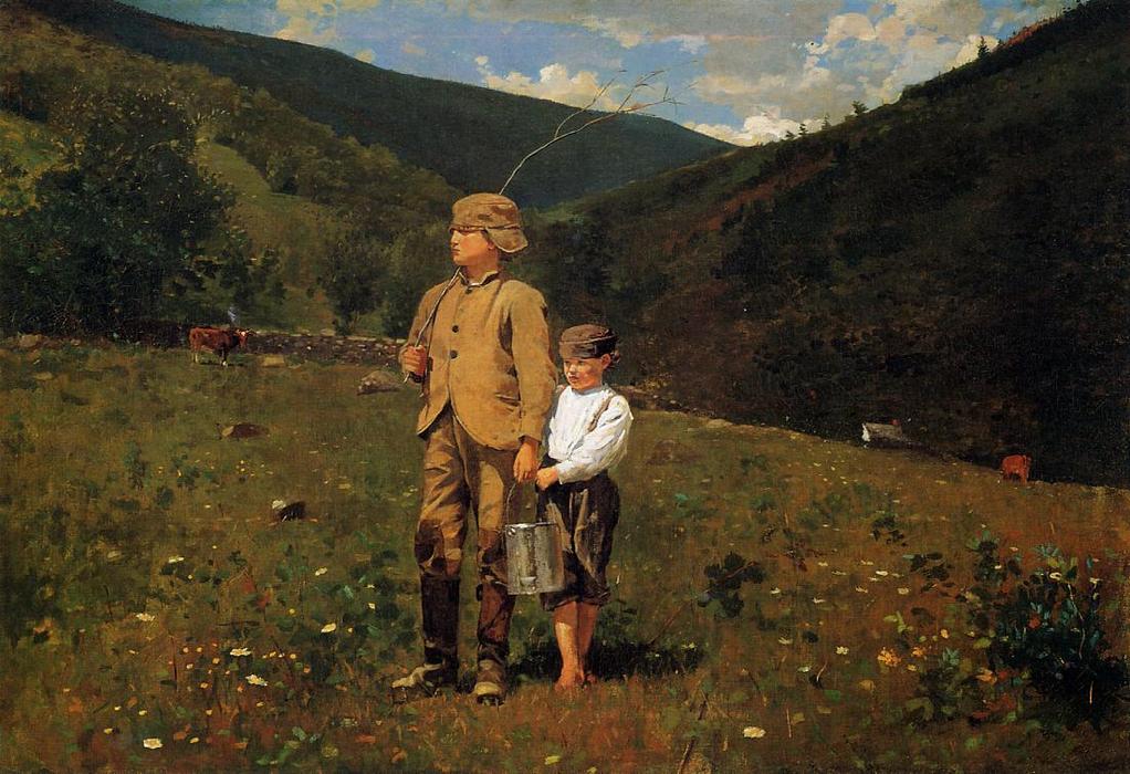 Crossing The Pasture — Winslow Homer