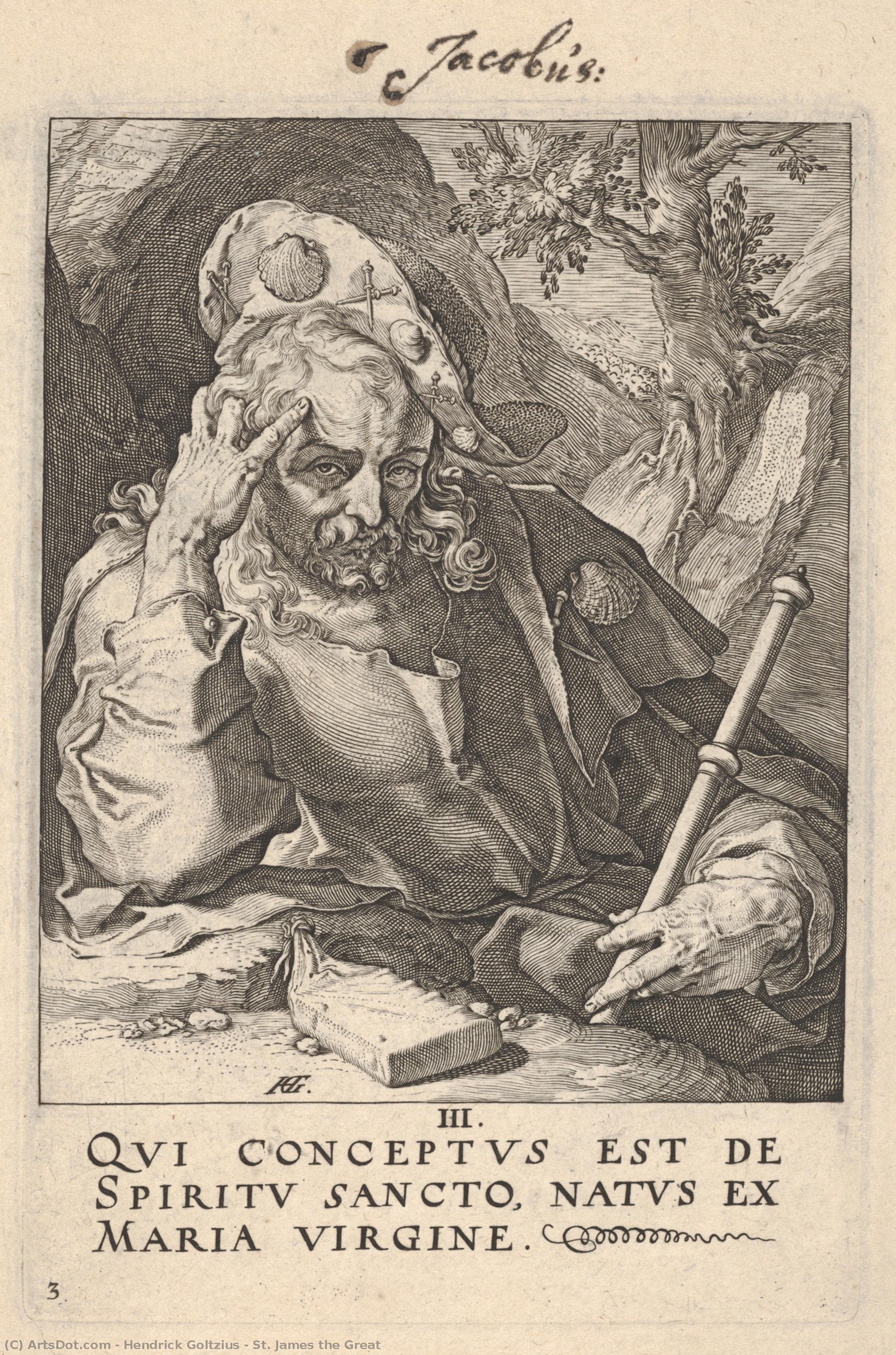 St. James The Great — Hendrik Goltzius