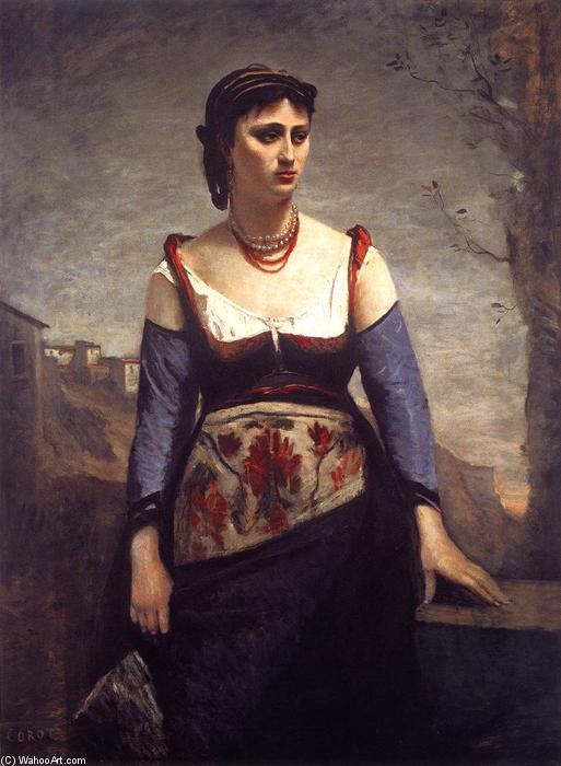Agostina — Jean-baptiste-camille Corot