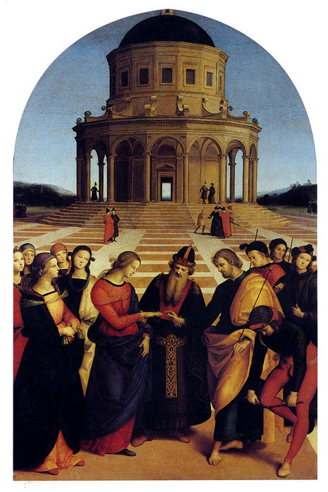 The Marriage Of The Virgin — Raphael