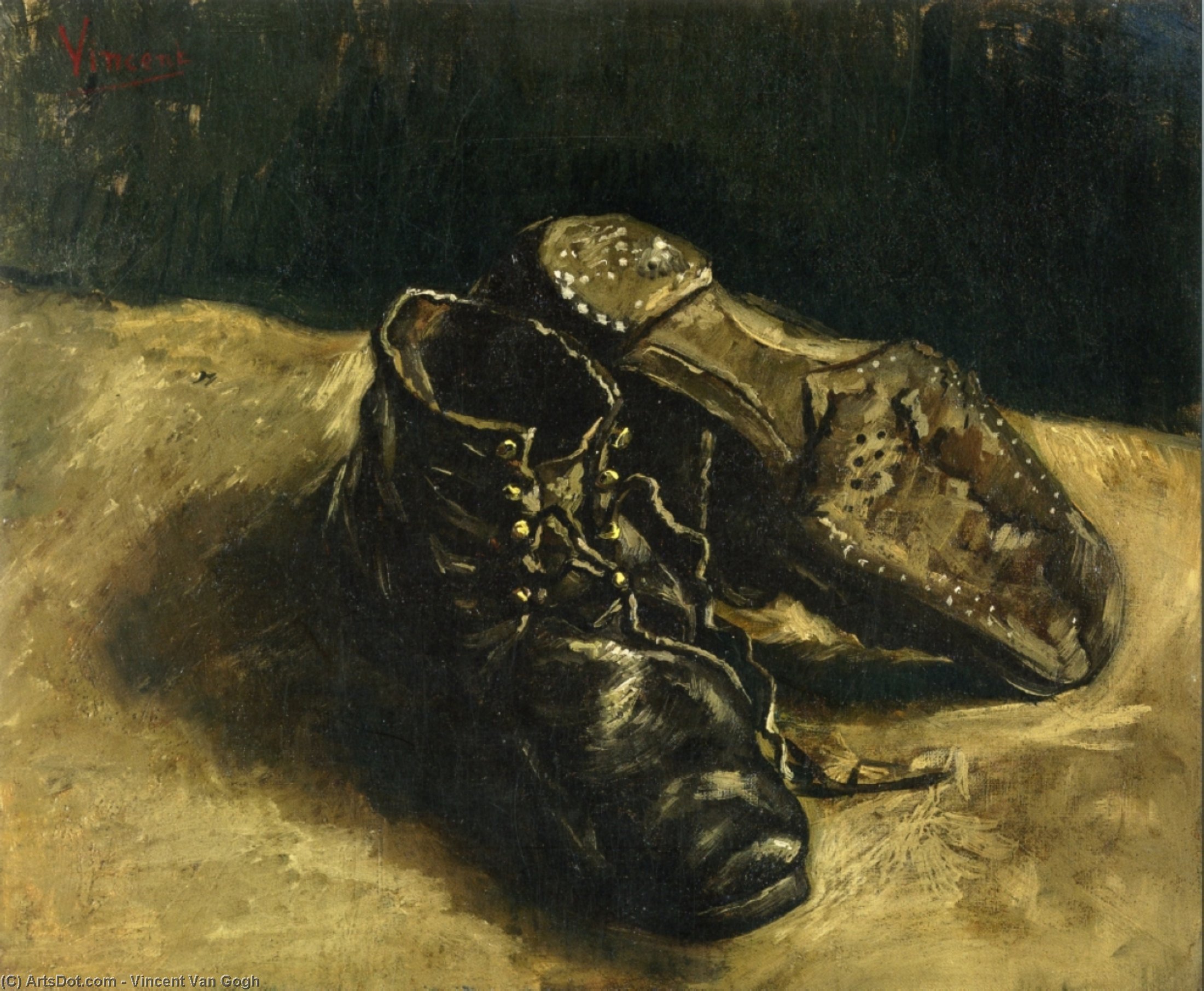 A Pair Of Shoes — Vincent Willem Van Gogh