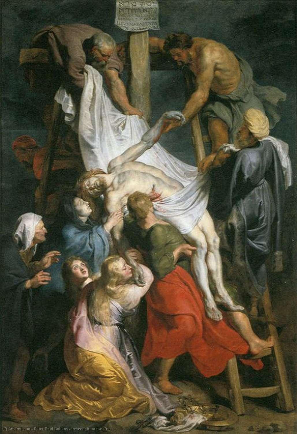 Descent From The Cross — Peter Paul Rubens