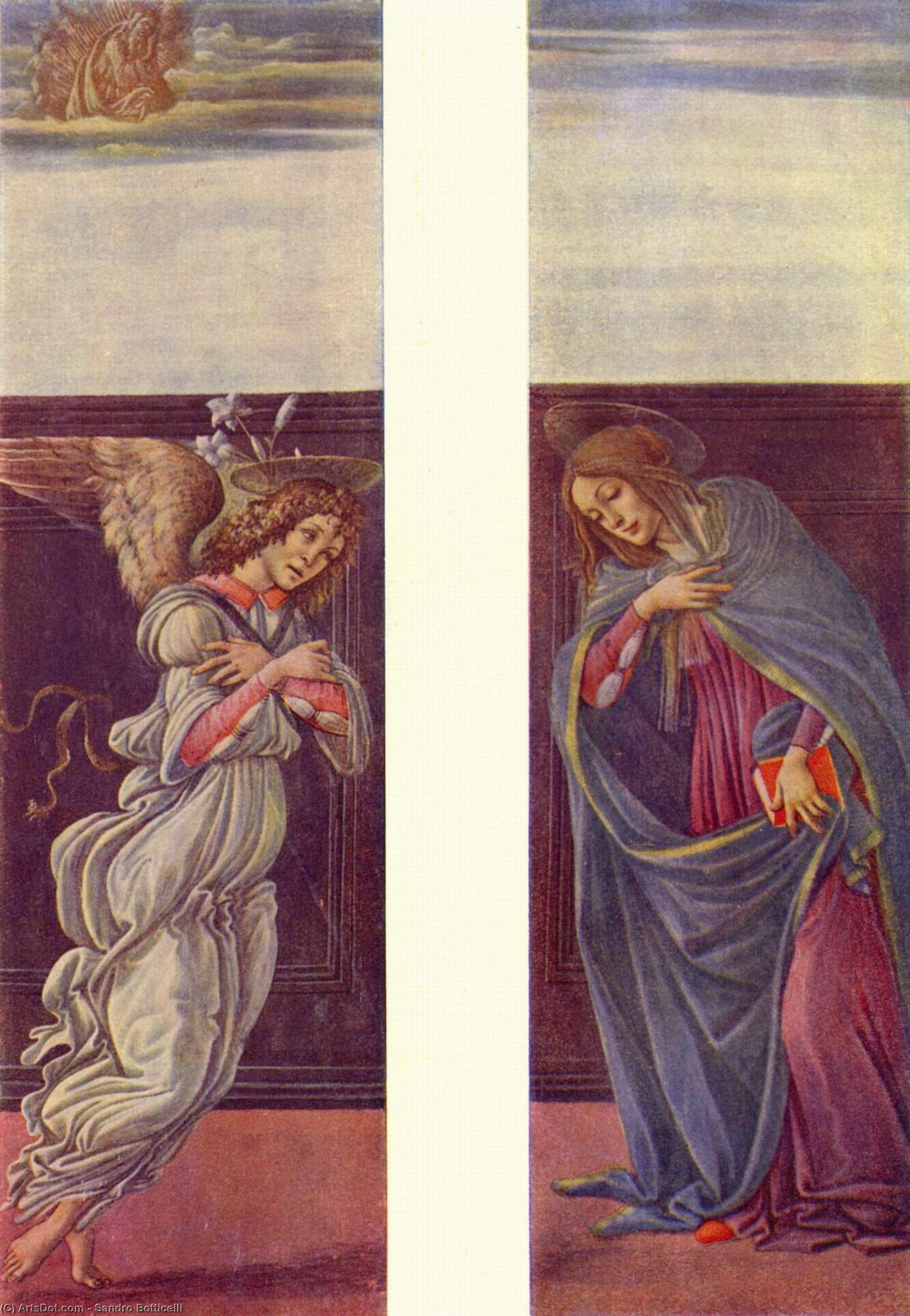 The Annunciation — Sandro Botticelli