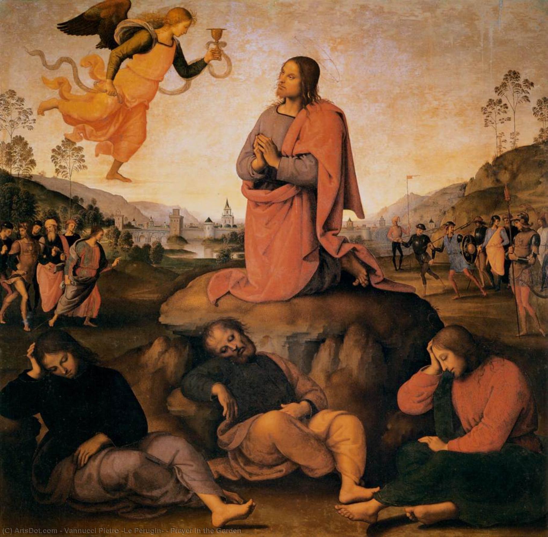 Prayer In The Garden — Vannucci Pietro (le Perugin)