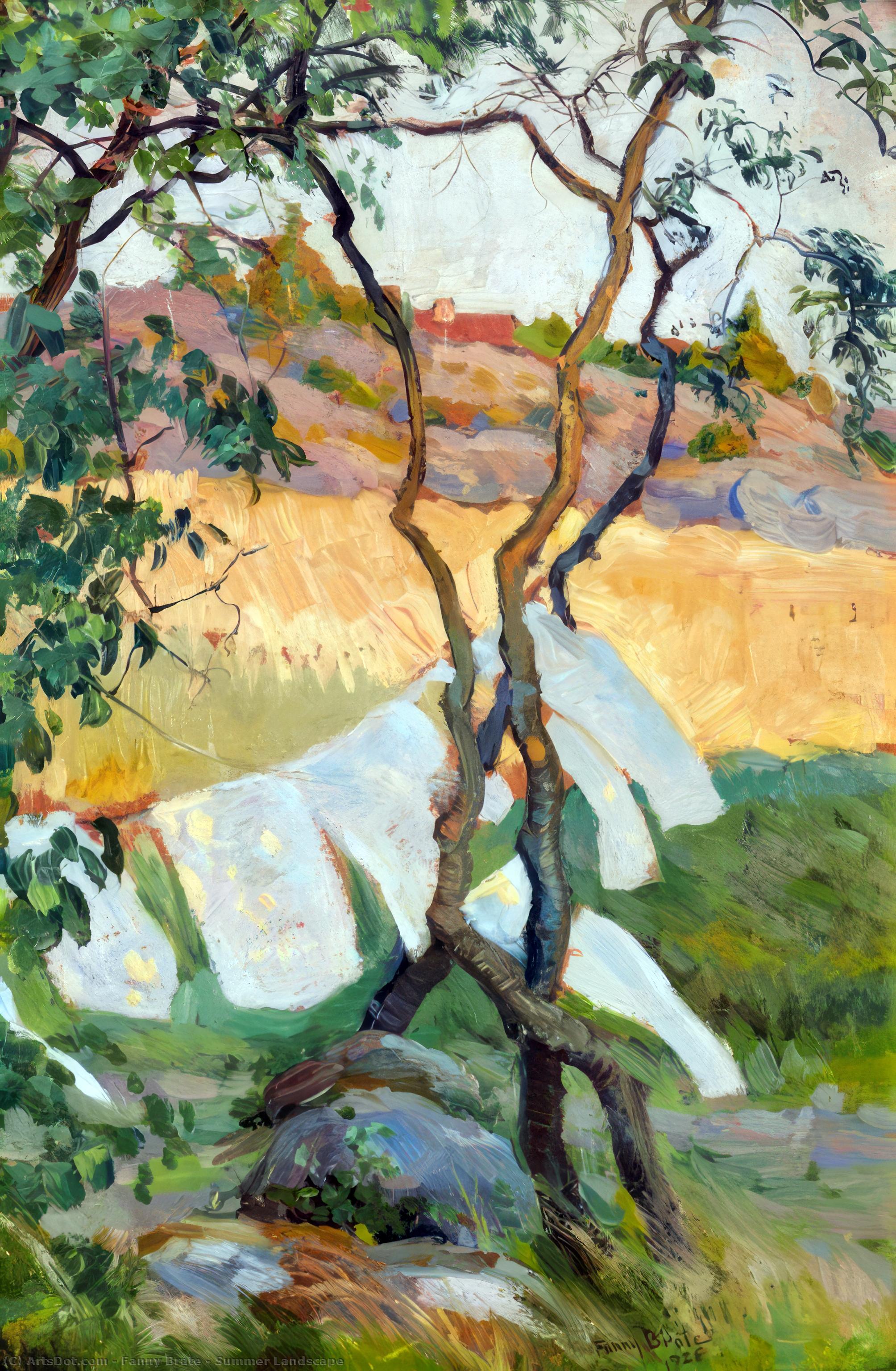 Summer Landscape — Fanny Brate