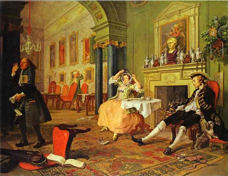 Shortly After The Marriage — William Hogarth