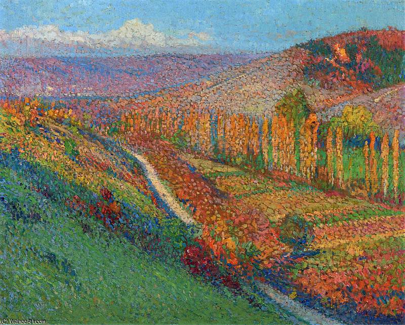 Vallee Du Vert En Aval — Henri Jean Guillaume Martin