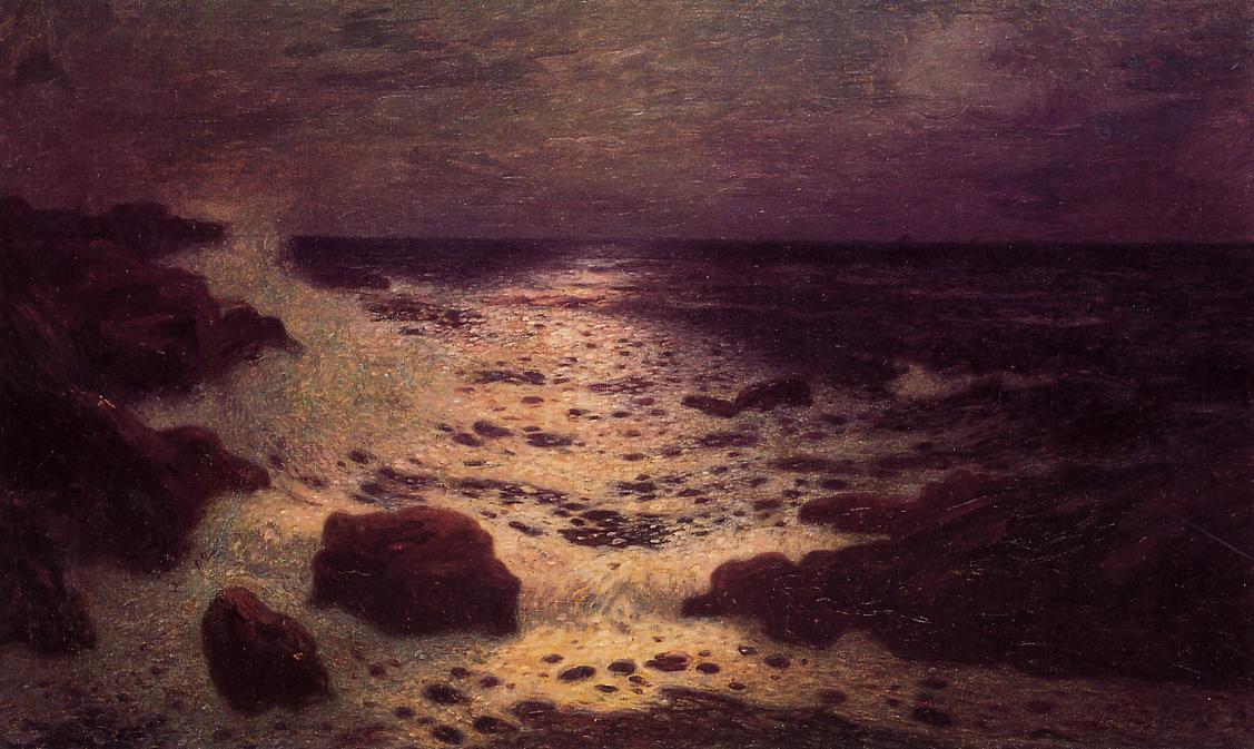 Moonlight On The Sea And The Rocks — Ferdinand Du Puigaudeau