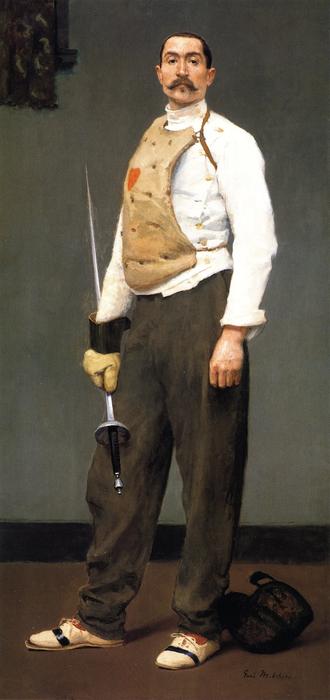 The Fencing Master — Julius Garibaldi Melchers