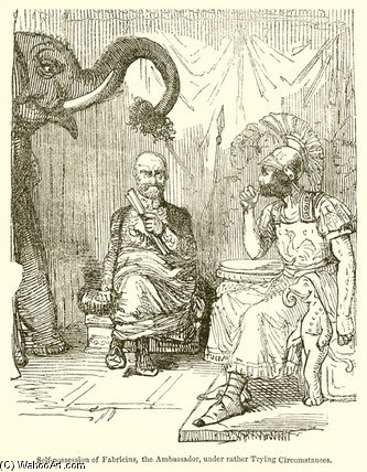 Self-possession Of Fabricius, The Ambassador — John Leech