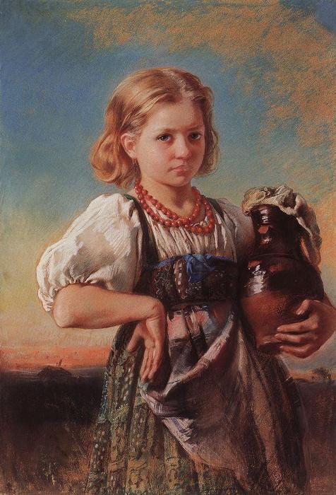 Portrait (11) — Konstantin Yegorovich Makovsky