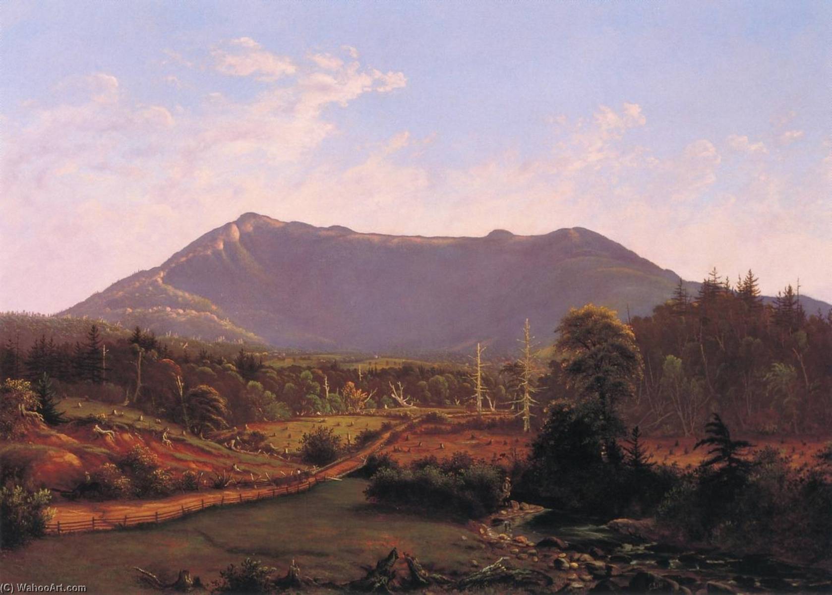 Mount Mansfield From Underhill — Charles Louis Heyde