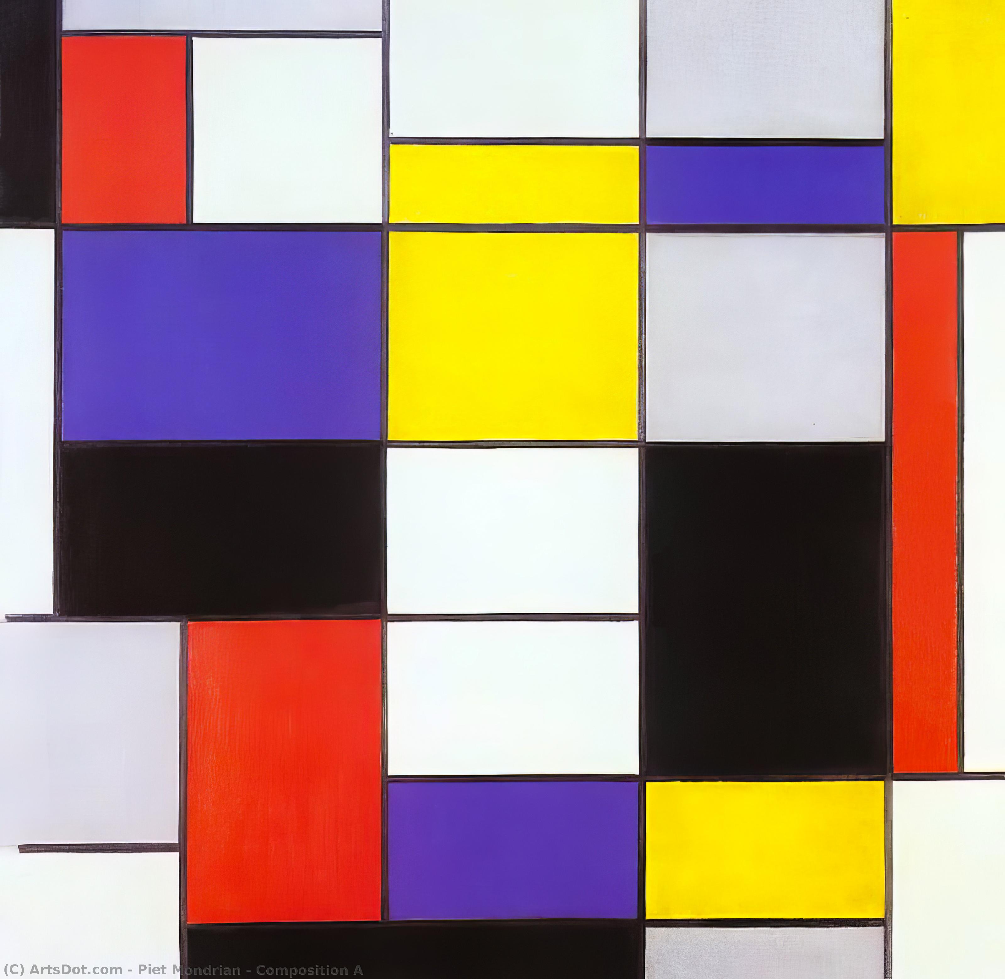 Komposition A — Piët Mondrian