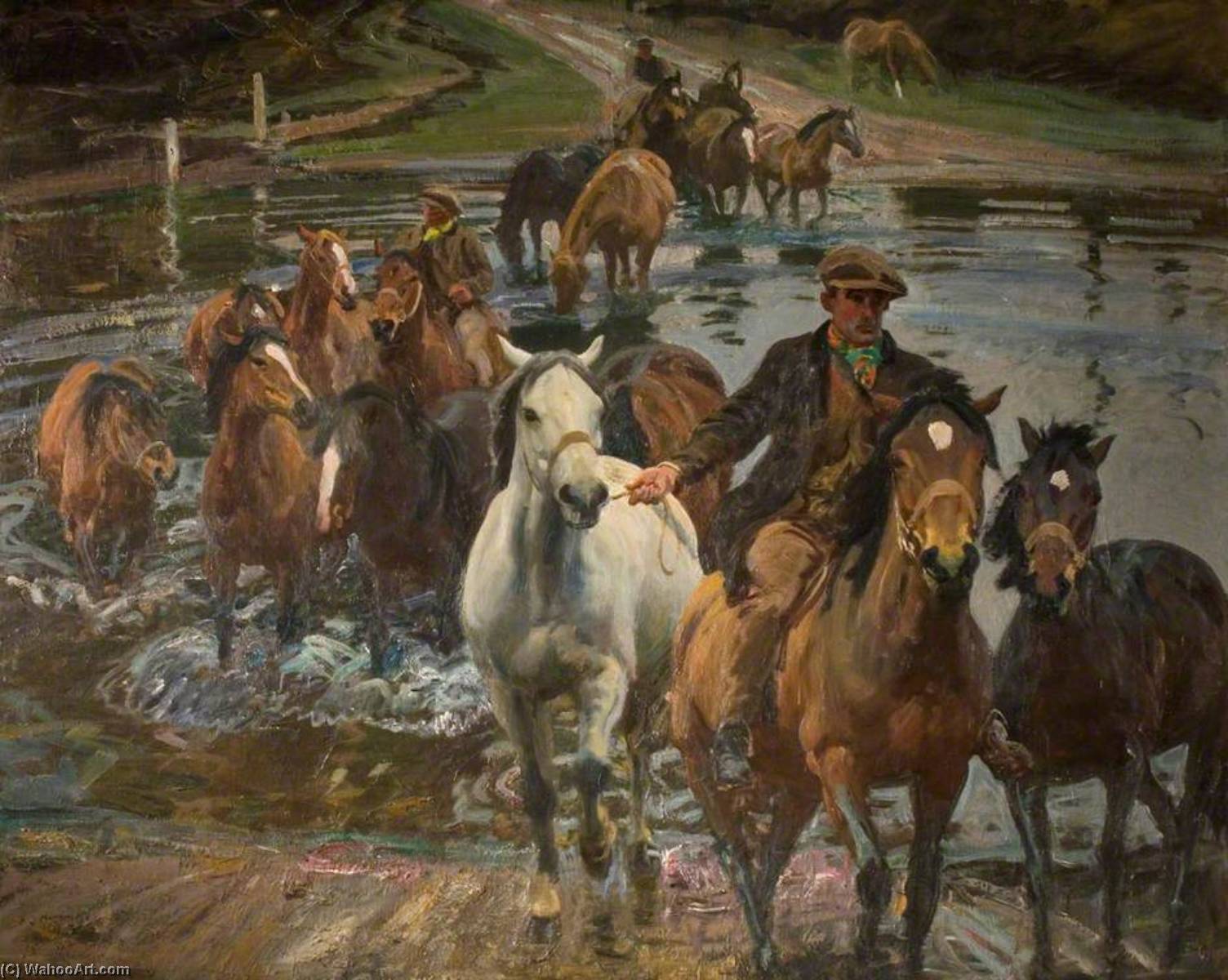 The Ford — Sir Alfred James Munnings