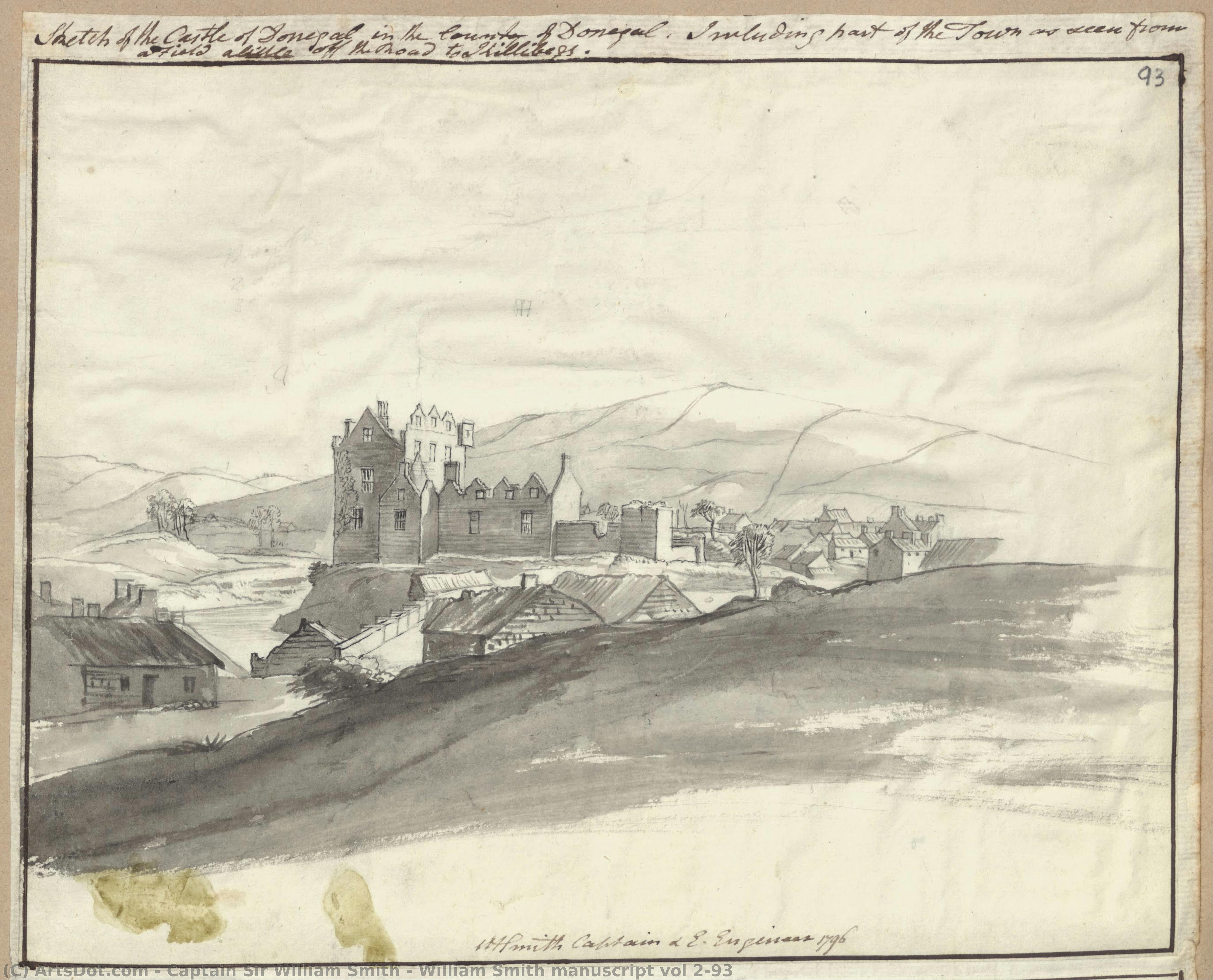 William Smith Manuscript Vol 2/93 — Capitán Sir William Smith