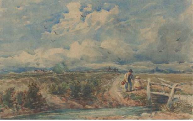 Crossing The Brook — David Cox