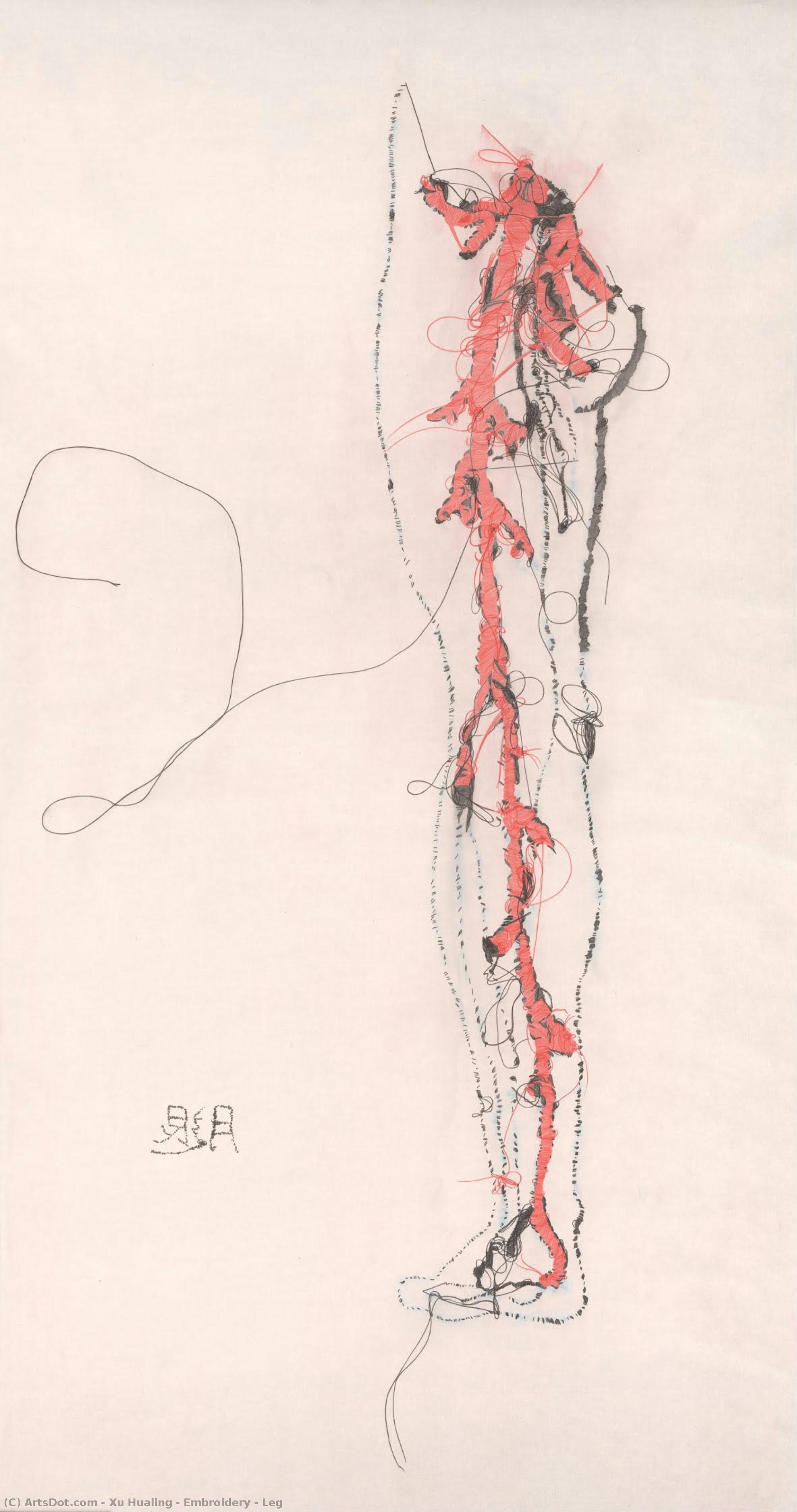 Embroidery – Leg — Xu Hualing
