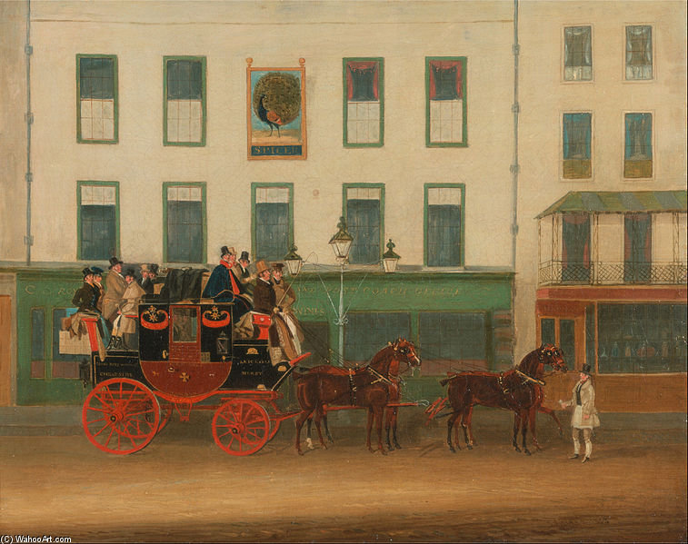 The London-manchester Stage Coach — James Pollard