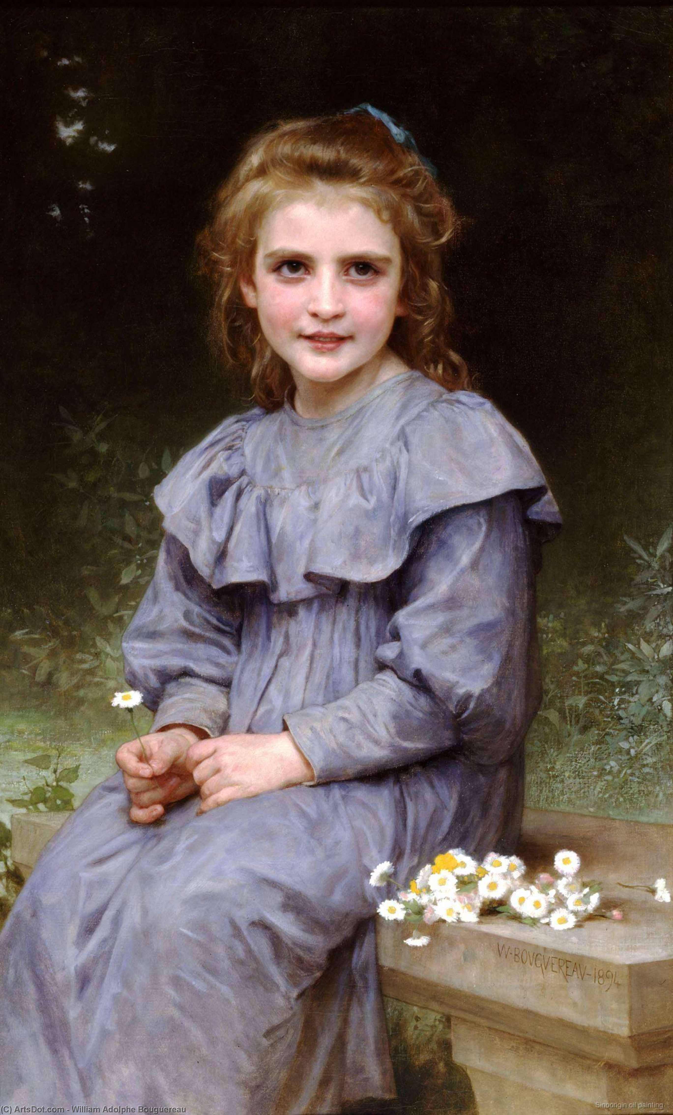 Paquerettes — William-adolphe Bouguereau