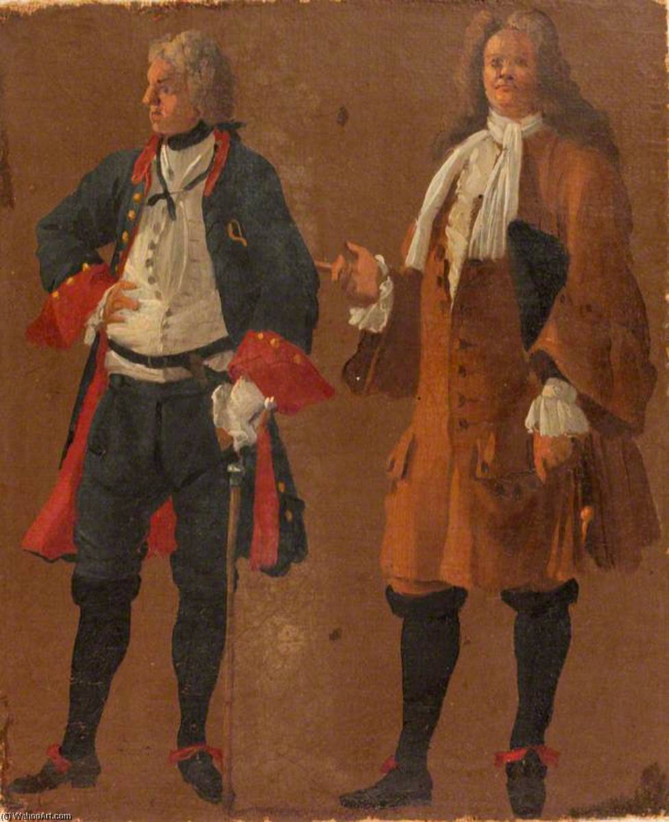 Studies Of Two Gentlemen — Luca Carlevaris