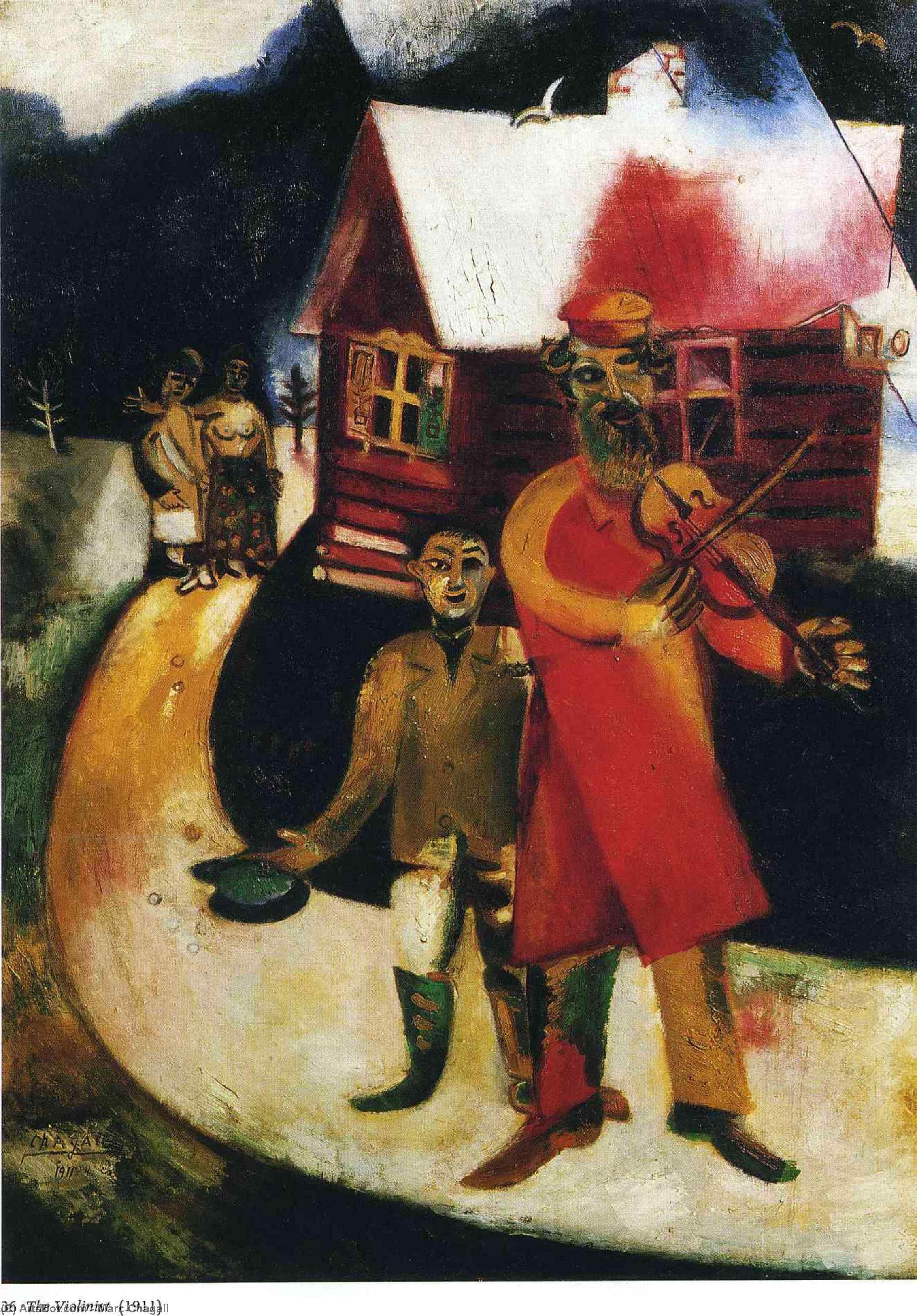 The Fiddler — Marc Chagall