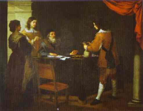 The Prodigal Son Receiving His Portion Of Inheritance — Bartolomé Esteban Murillo